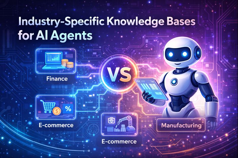 How to Create Industry-Specific Knowledge Bases for AI Agents