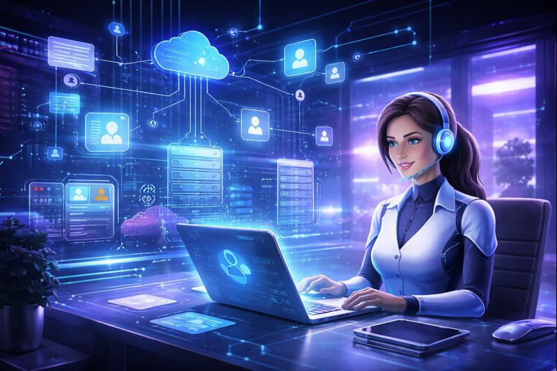 Technical Architecture for AI Receptionists